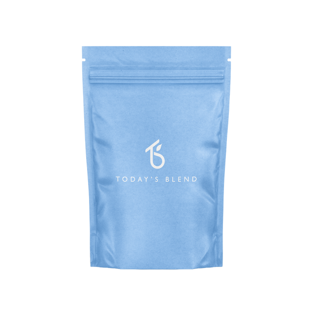 Verpakking Fruityboost yerba mate van Today’s Blend – fruitige energiethee